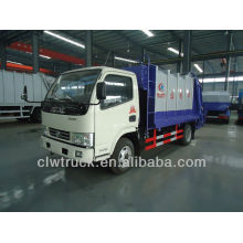 Dongfeng FRK 5m3 compressible garbage truck,4x 2 small garbage truck